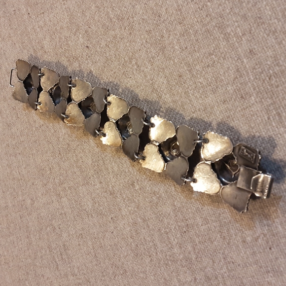 Vintage Spectacular c1940 RUBENS Mexico Rose Bracelet - Picture 6 of 12